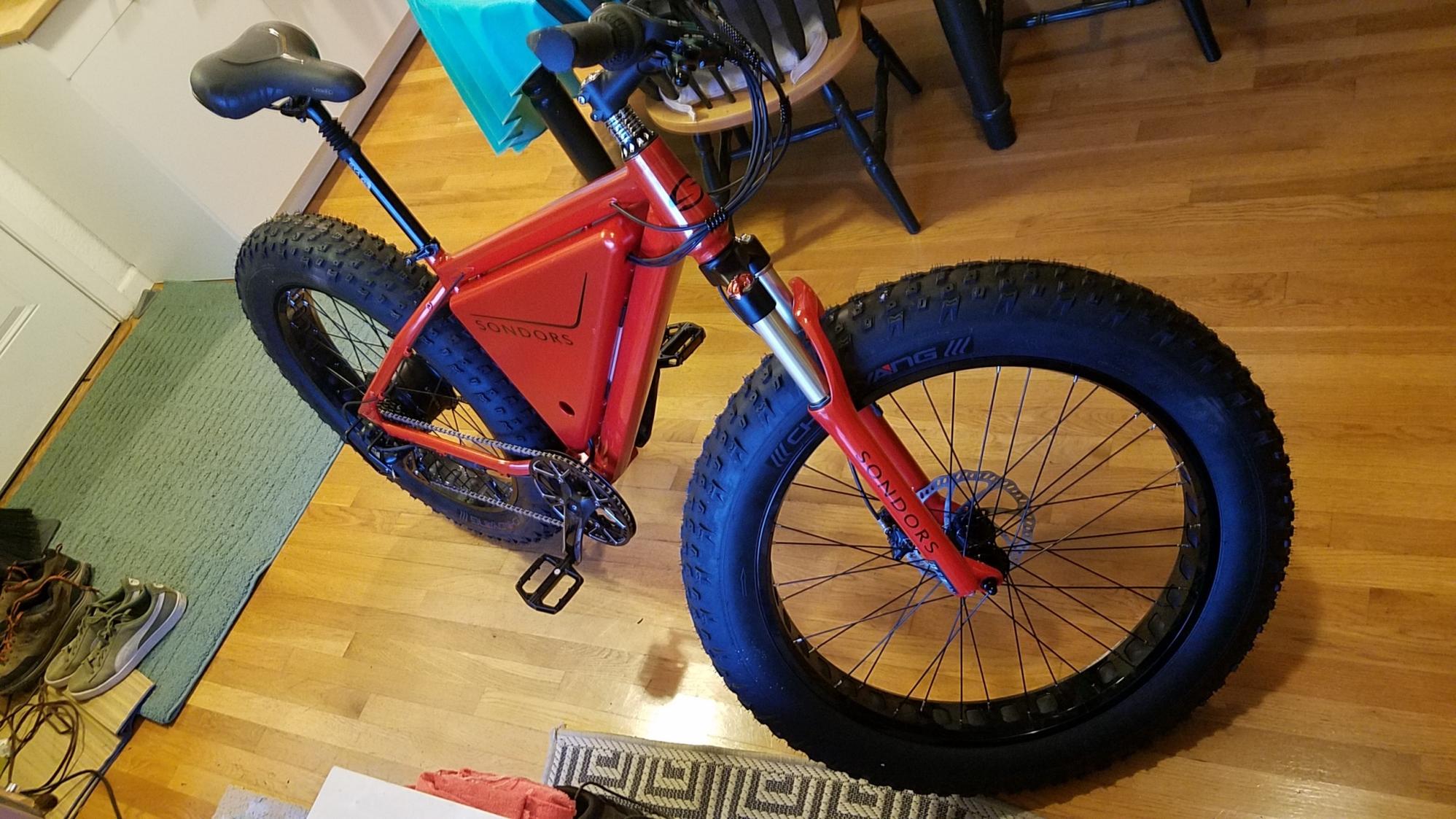 2021 Sondors XS Orange
