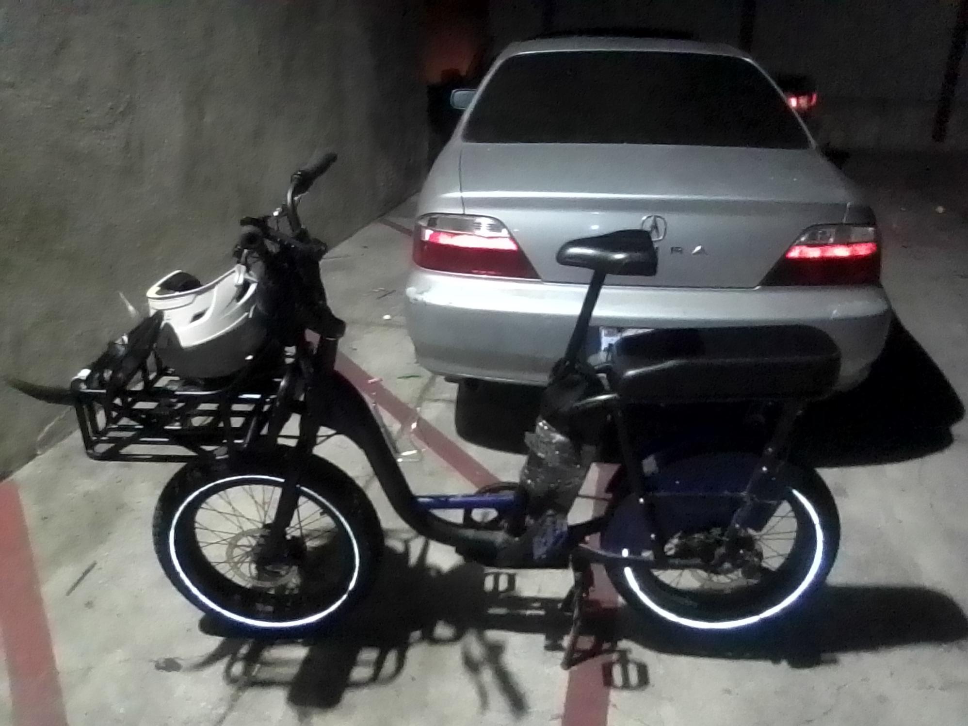 Rad Power Bikes Plus Black and Blue
