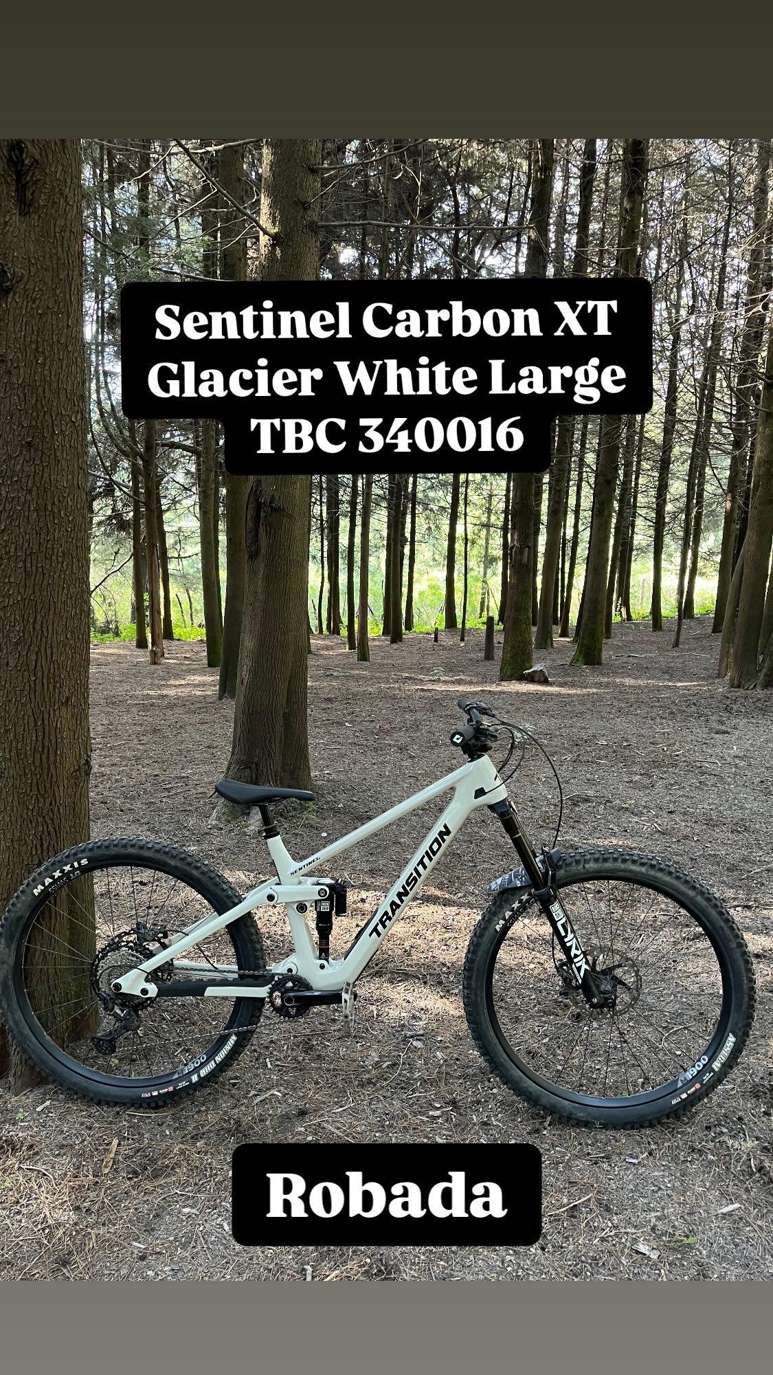 2024 Transition Bikes Sentinel Carbon White