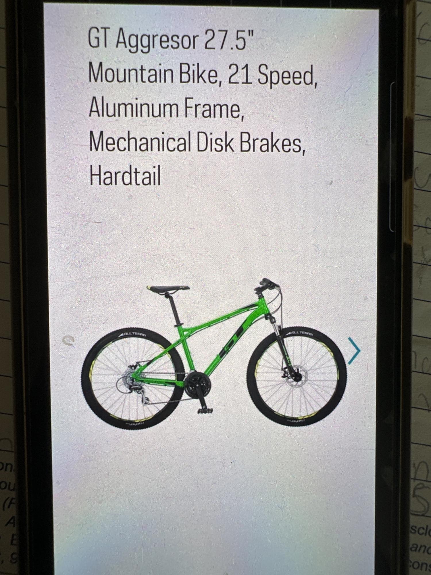 2021 Gt Aluminum Green