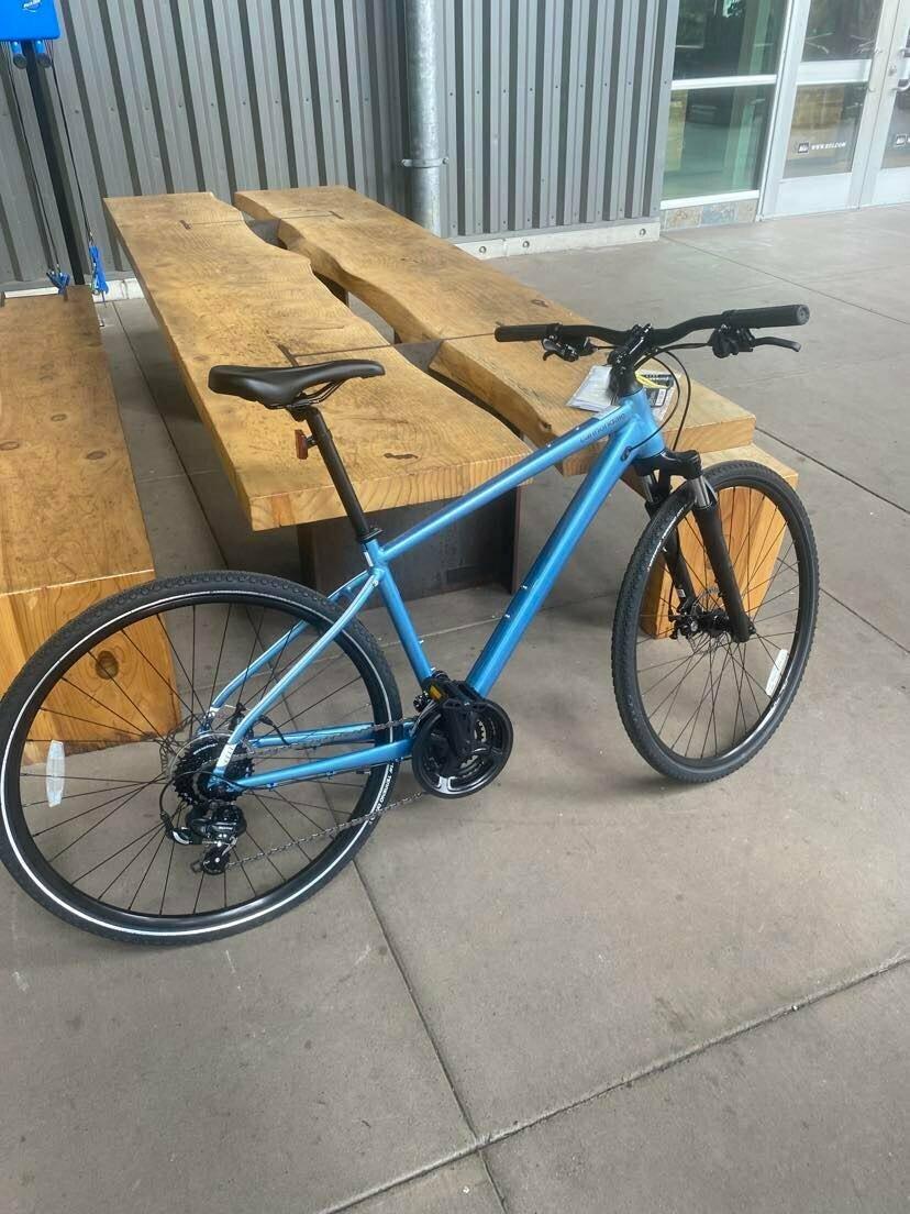 2022 Cannondale SmartForm C3 Alloy, flat mount disc Blue