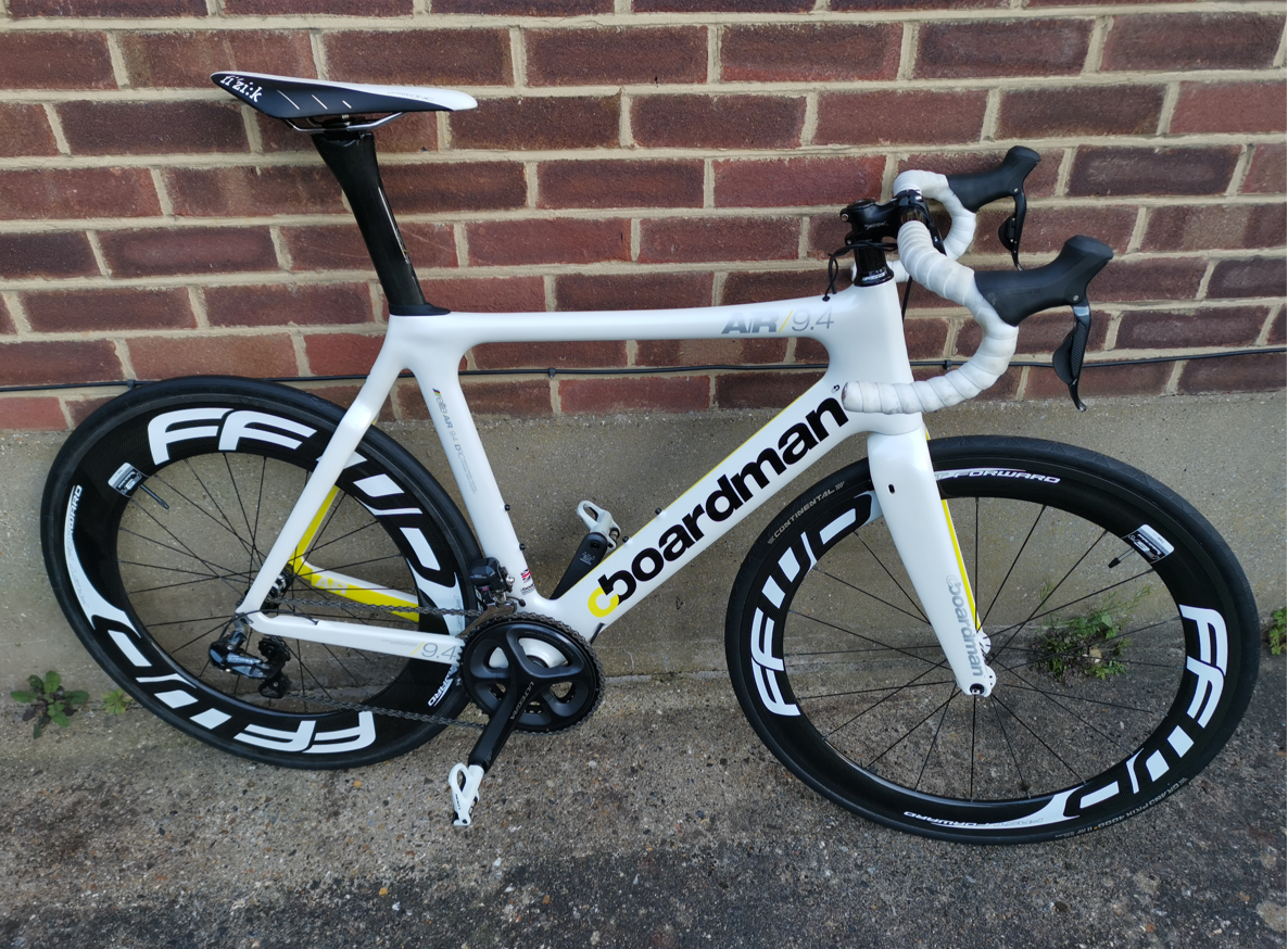 2018 Boardman Bikes Elite Air 9.4 White