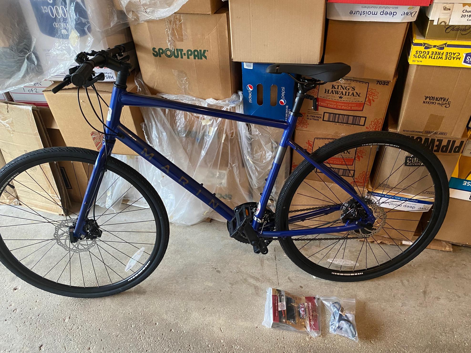 2022 Marin Bikes Fairfax 1 Blue