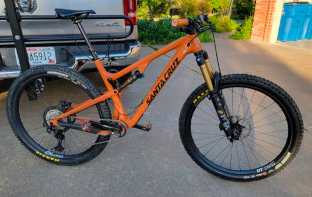 2023 Santa Cruz Tallboy 3 CC Orange