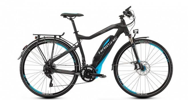 2016 Haibike Trekking RC Black and Blue