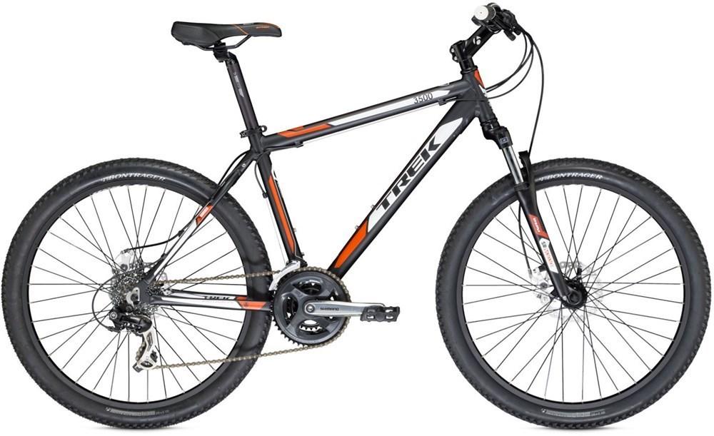 2014 Trek 3500 Disc Black, Orange, and White