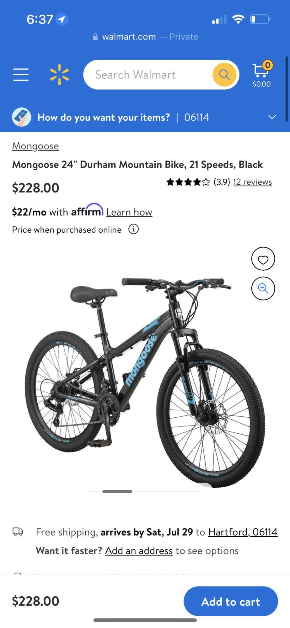 Mongoose Black Black