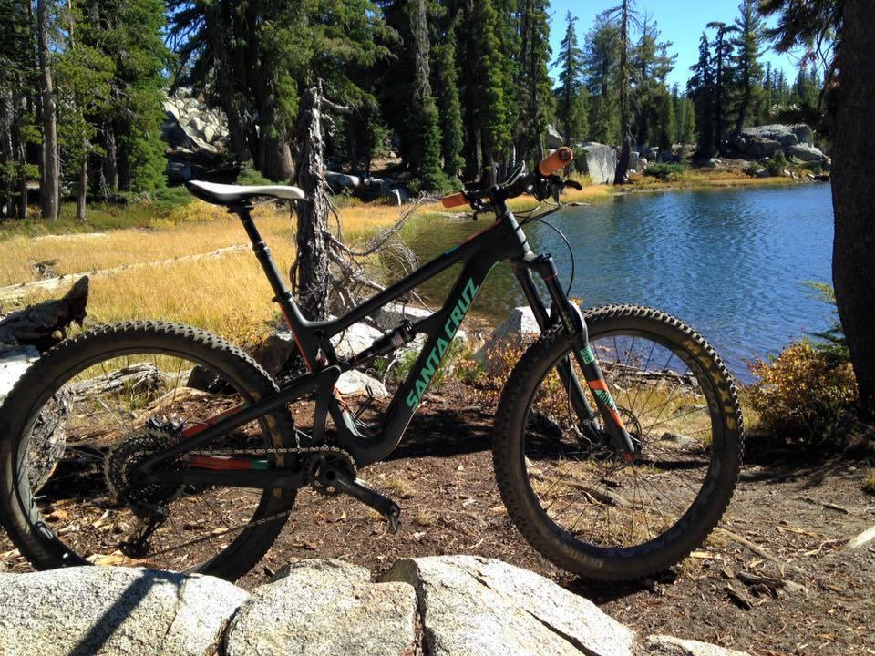 2016 Santa Cruz Hightower Black, Orange, and Teal
