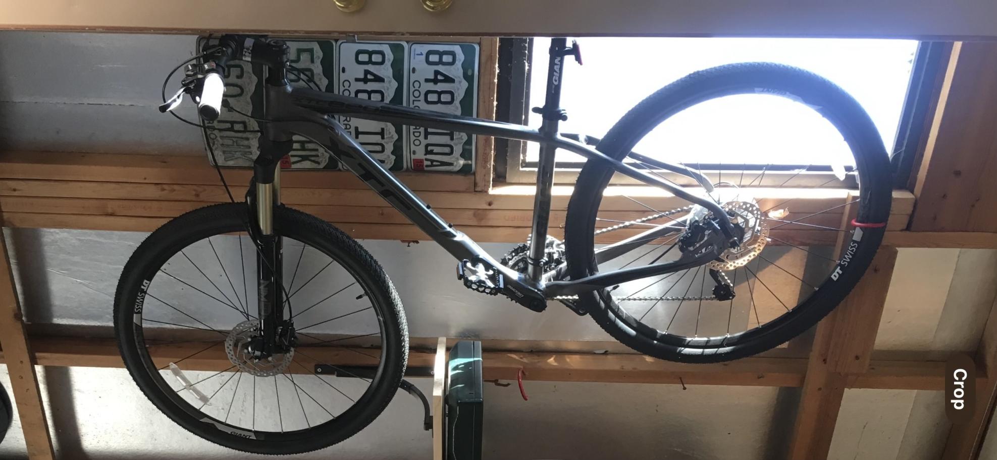 Giant XTC 820 Silver, gray or bare metal