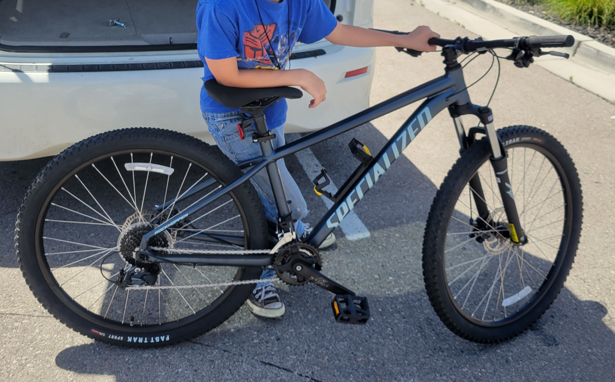 Specialized Rockhopper Black and Blue