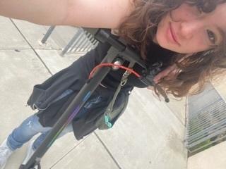 5th wheel ES14 e-scooter Silver, gray or bare metal