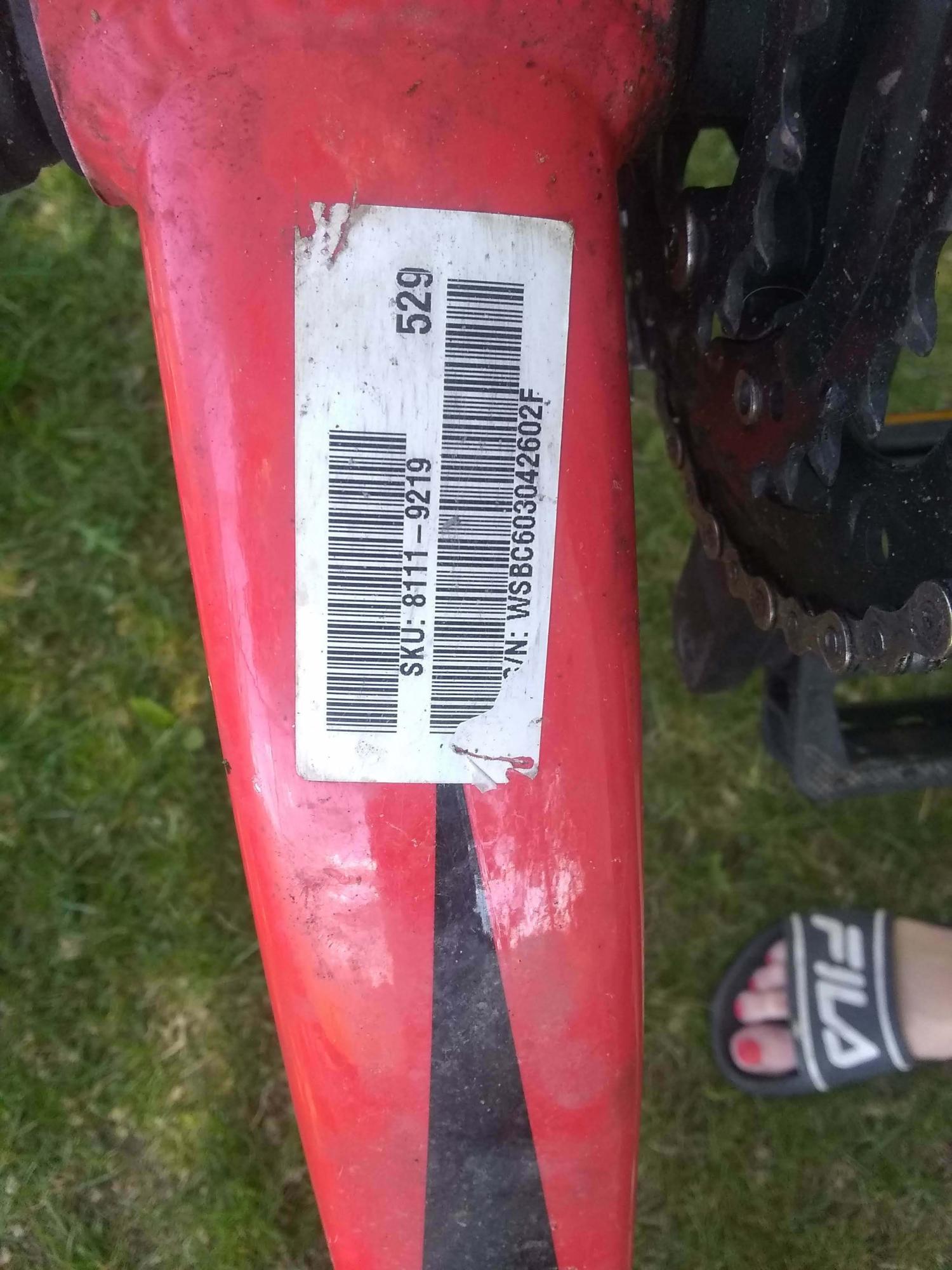 2011 Specialized Hardrock Sport Disc 29er Red and Black