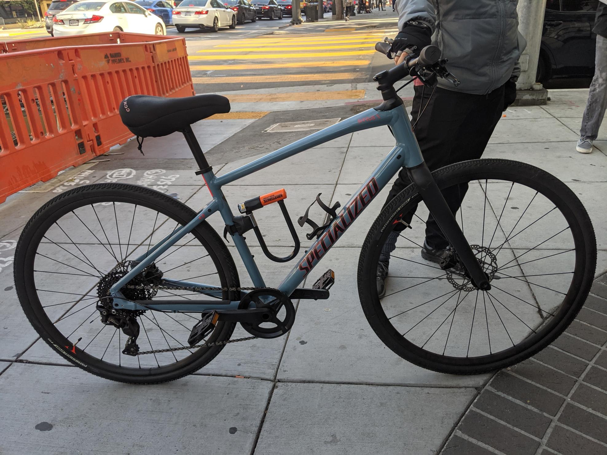 2020 Specialized SIRRUS X 4.0 Silver, gray or bare metal