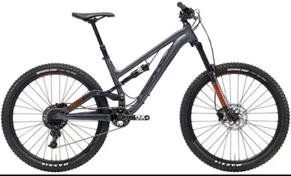 2018 Kona Process 153 Black and Orange