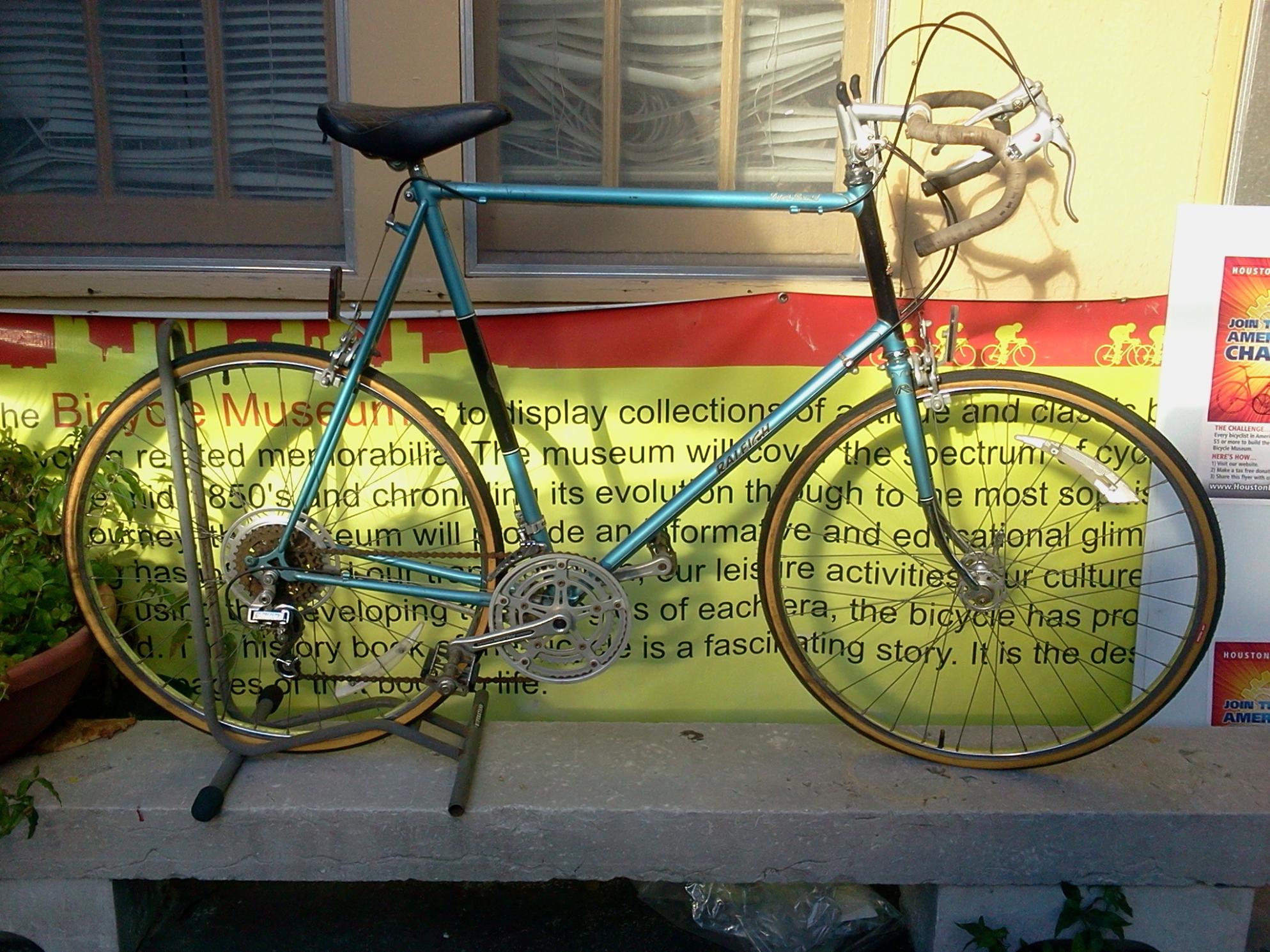 1970 Raleigh Super Record  Blue