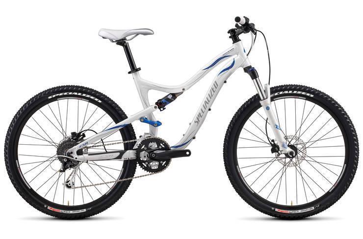 2011 Specialized Myka FSR Comp White and Blue