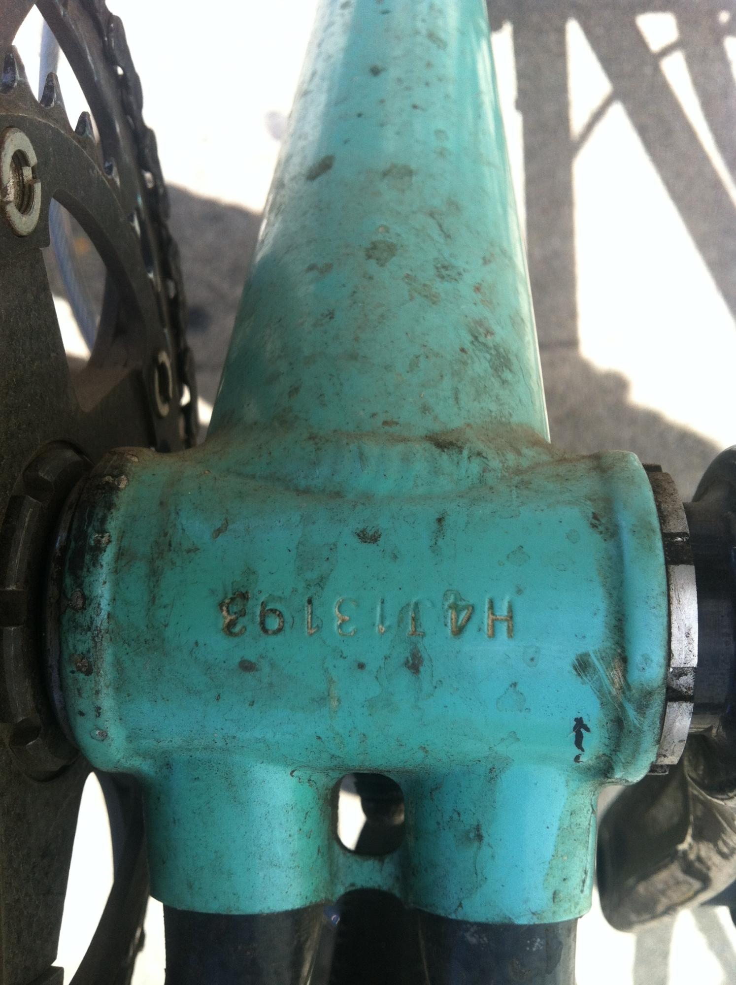 2004 Bianchi Cross Concept  Stickers tape or other cover-up