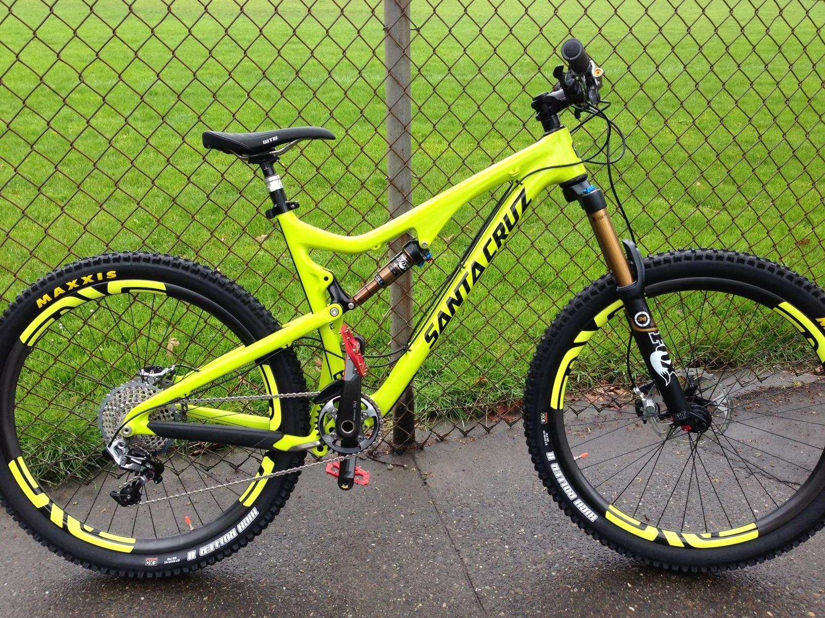 2014 Santa Cruz Bronson C Green