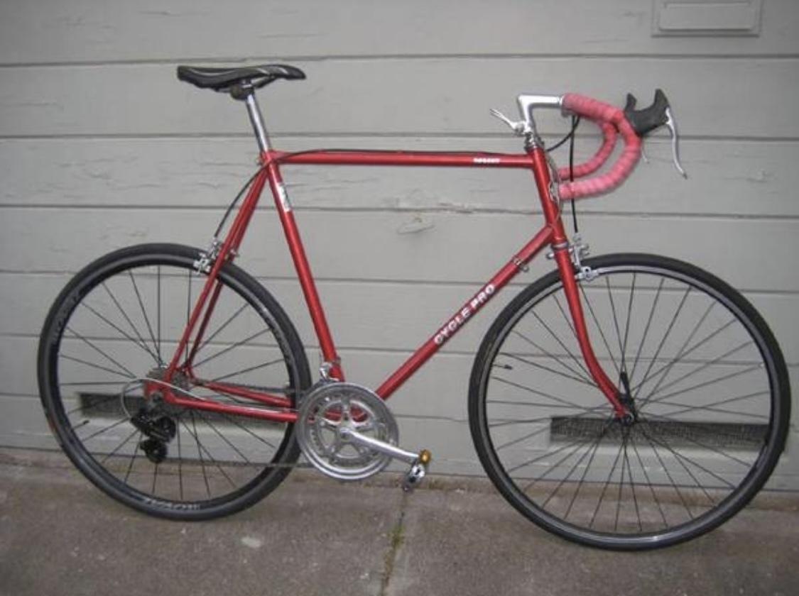 1980 Cycle Pro Road bike Red