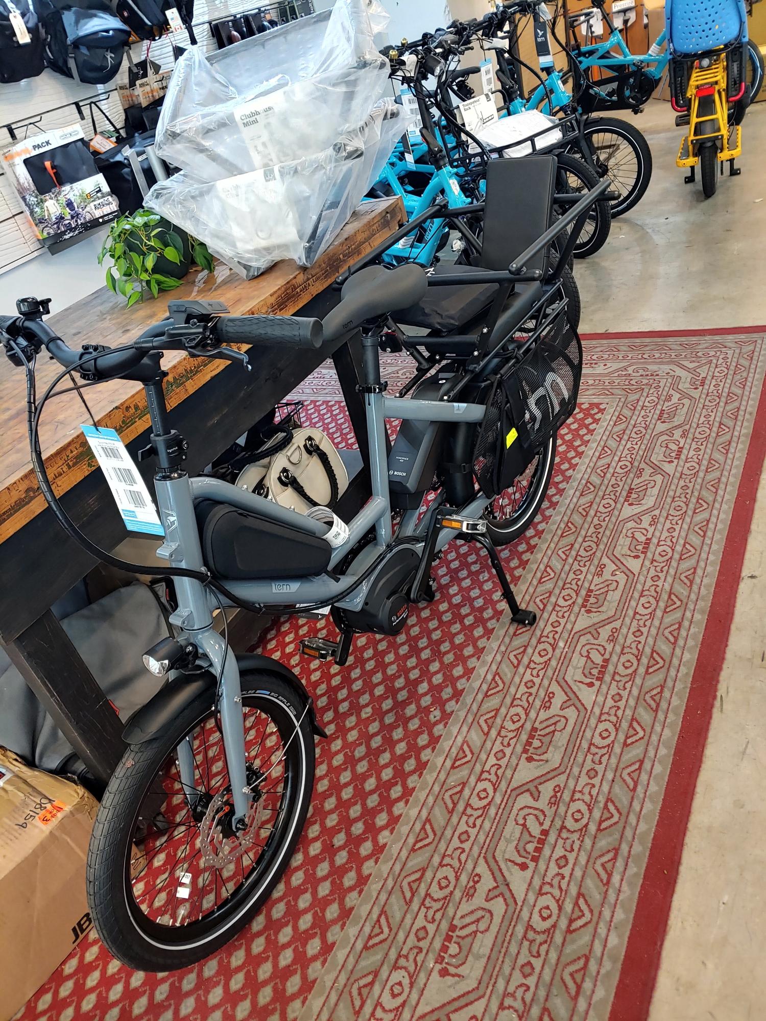 2022 Tern Quick Haul P9 Silver, gray or bare metal