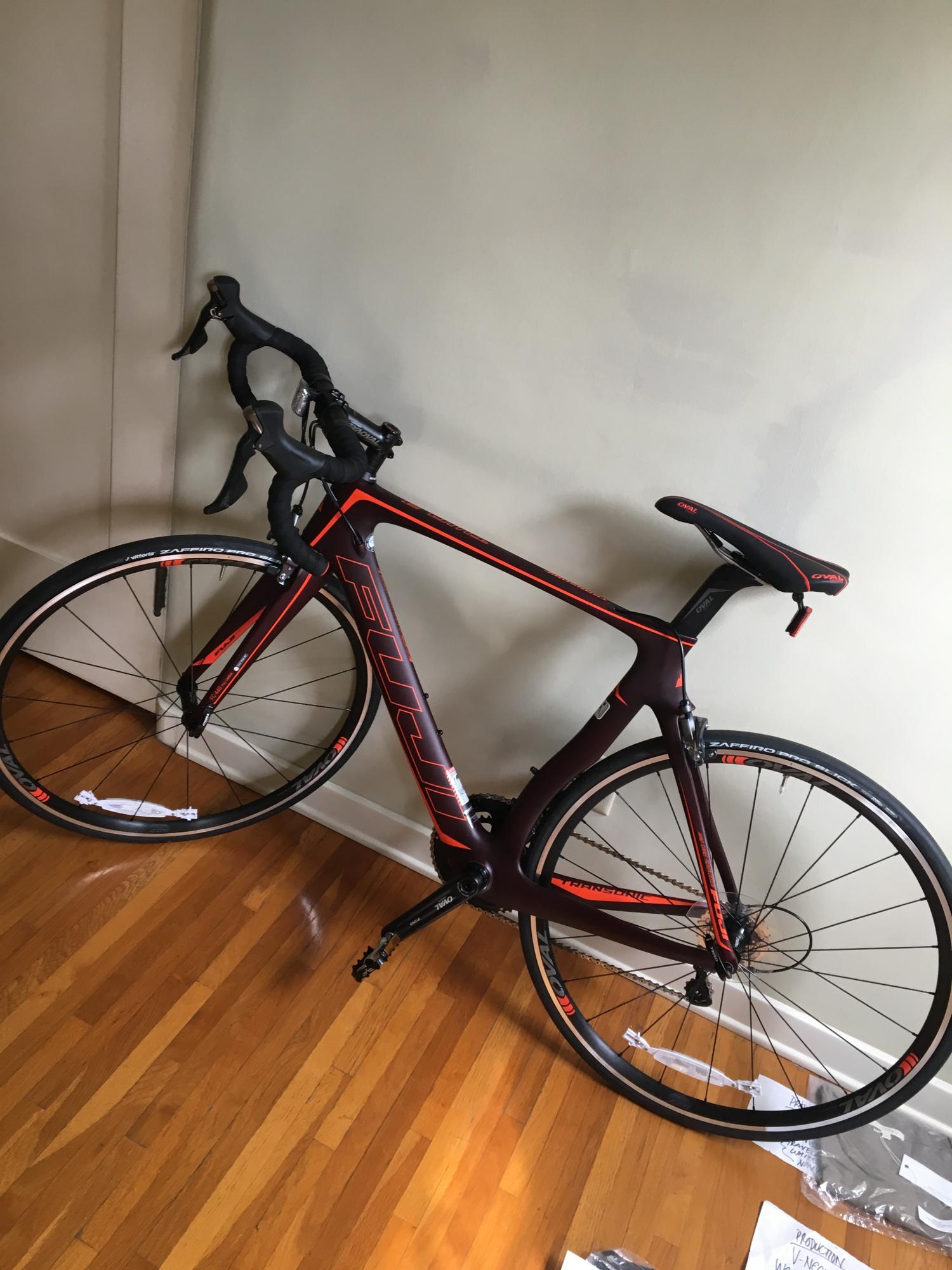 2016 Fuji transonic 2.3 16 Black and Orange
