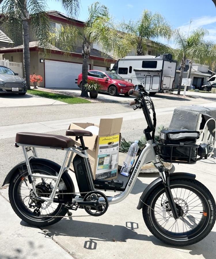 2023 Rad Power Bikes Silver, gray or bare metal