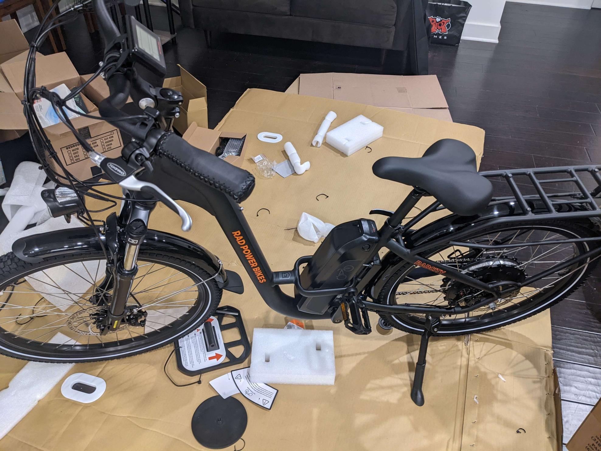 Rad Power Bikes RadCity Step-Thru 3 Black