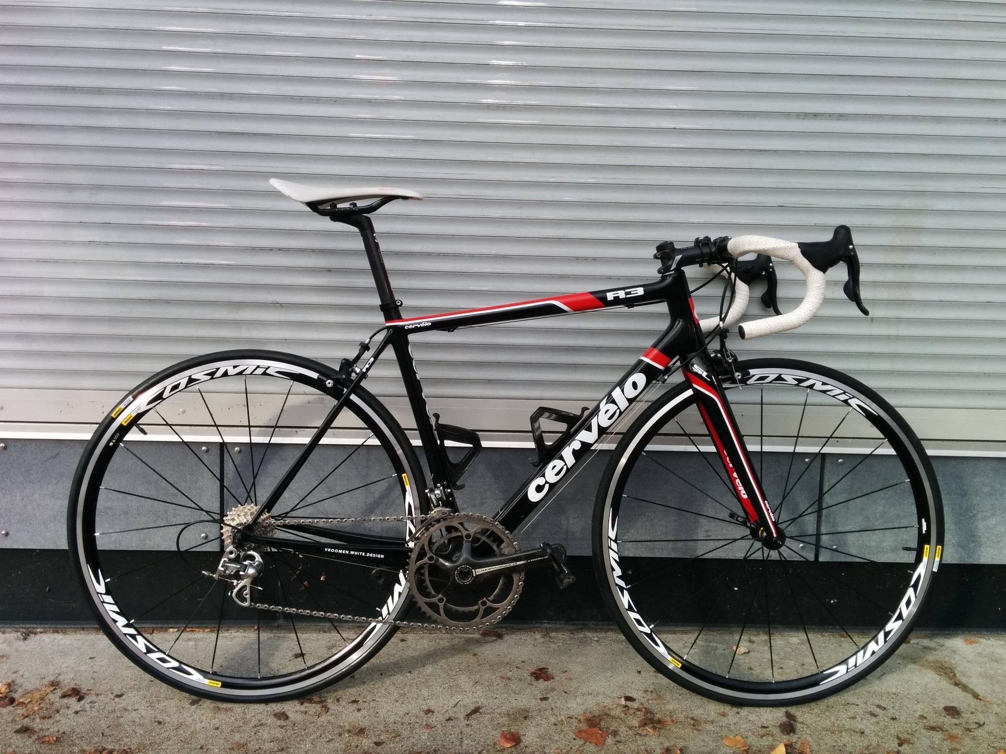 2012 Cervélo R3 Black and Red
