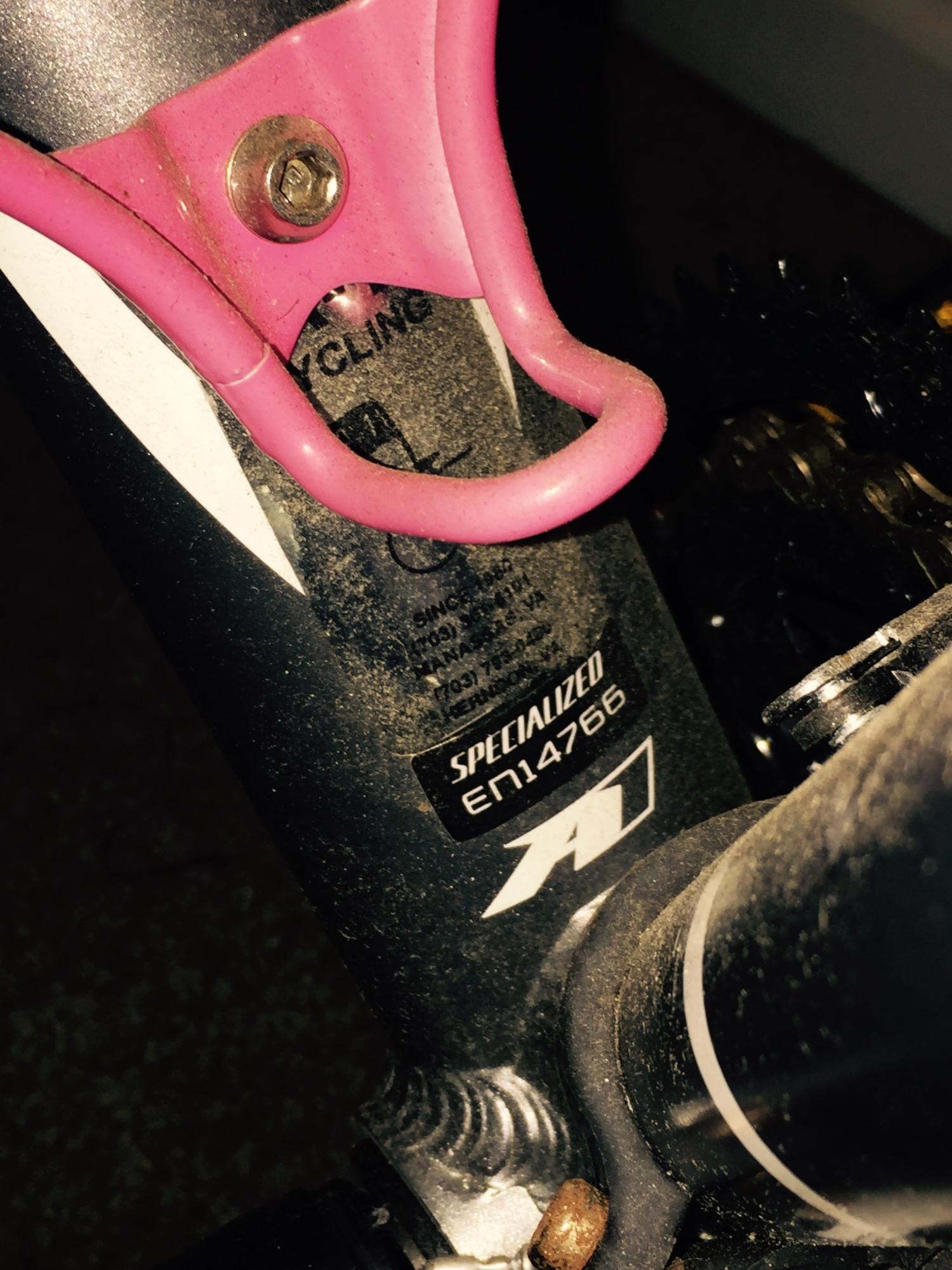 2011 Specialized Myka Sport Disc Silver or Gray, White, and Pink