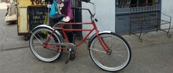 2014 Worksman Cycles cruiser Orange