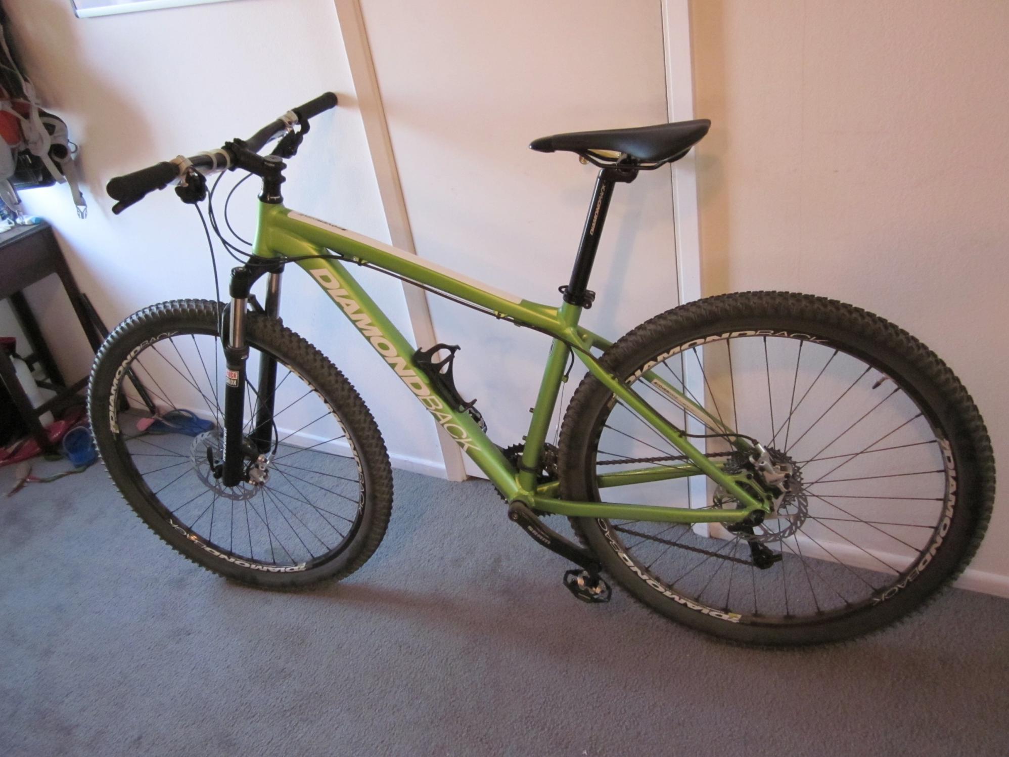 2013 Diamondback Overdrive  Green