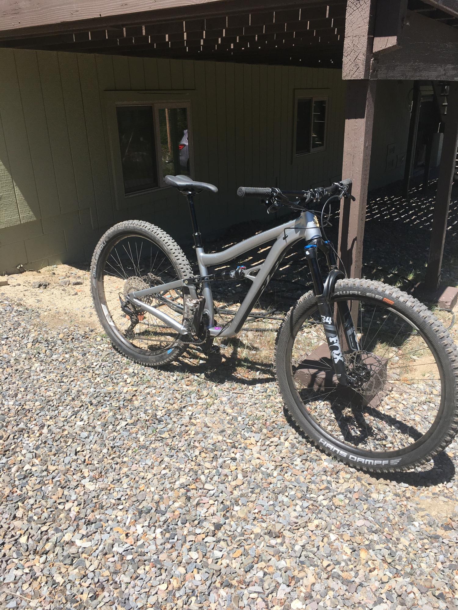 2022 Ibis Ripley AF Silver, gray or bare metal