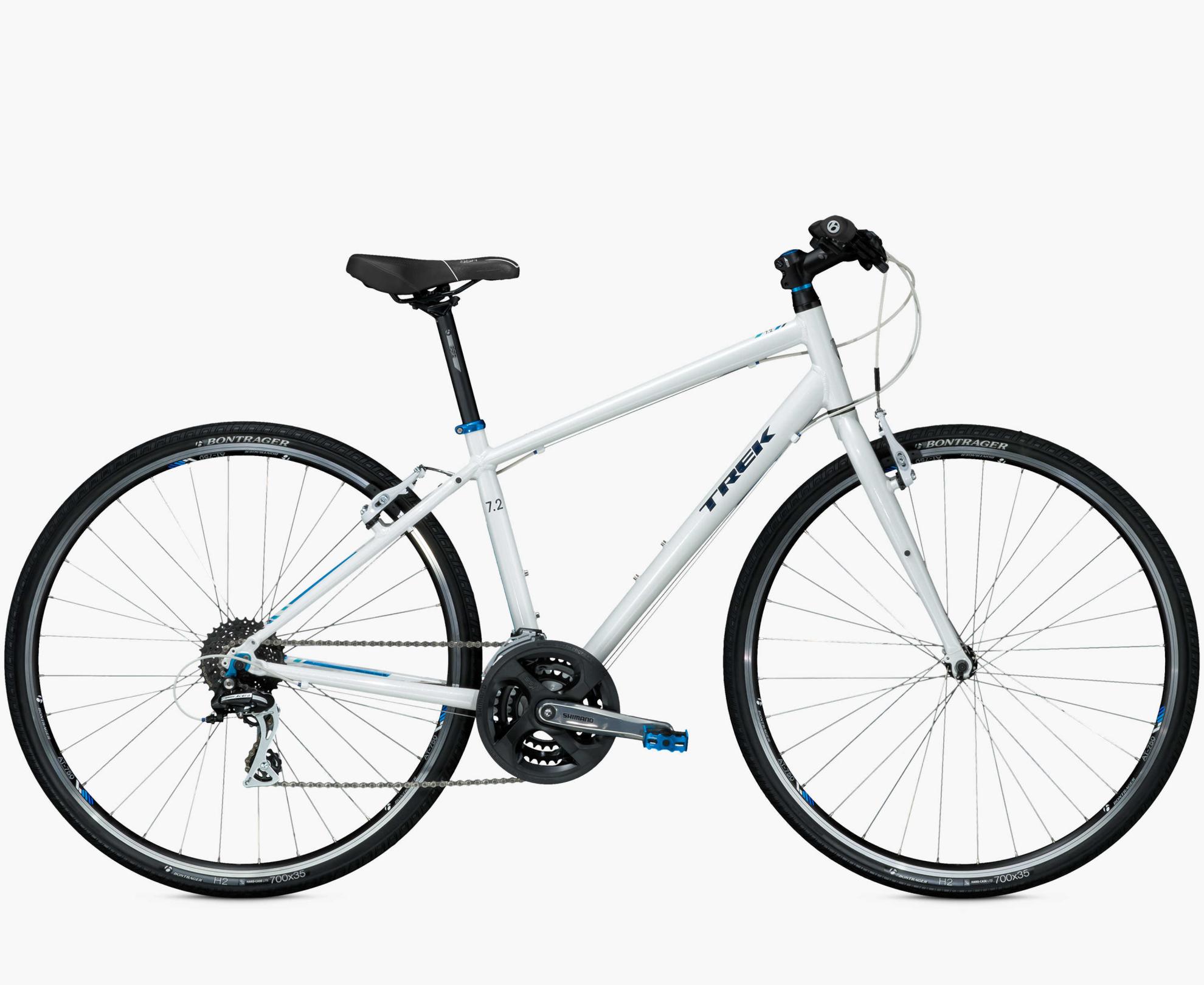 2016 Trek Trek 7.2 FX WSD16 White
