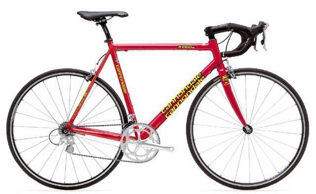 2001 Cannondale r1000si Red