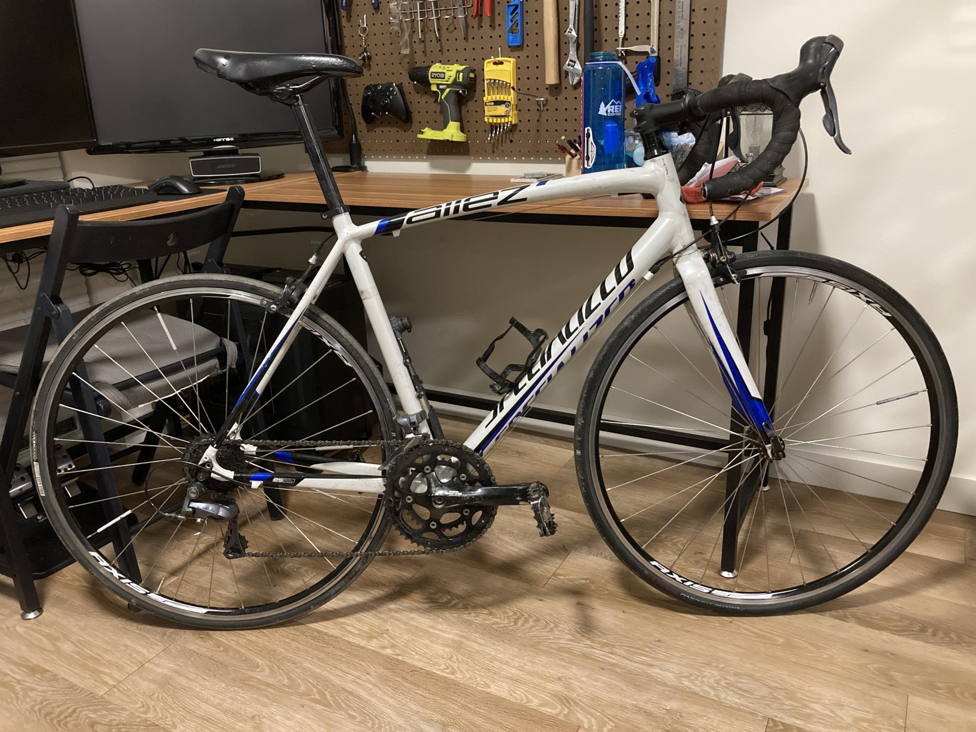 2014 Specialized Allez White and Blue