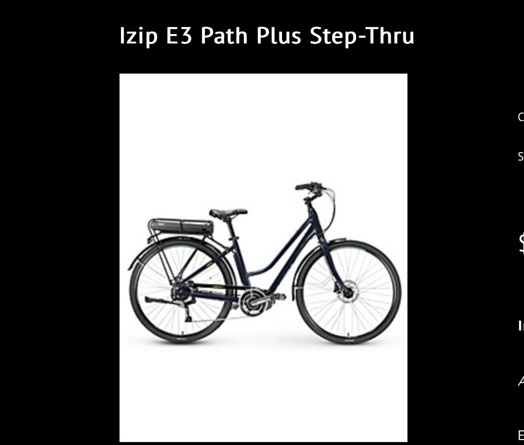 2018 IZIP Small low step Blue