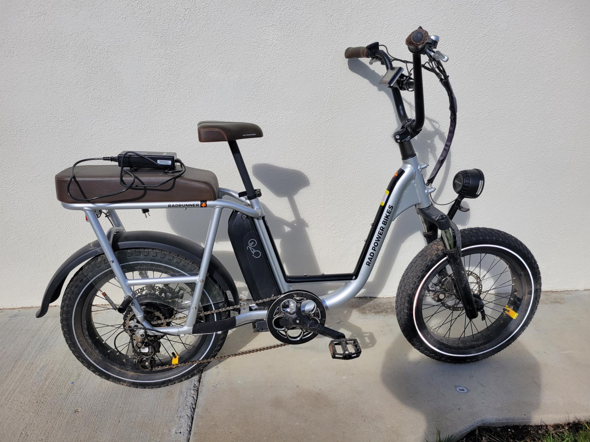 Rad Power Bikes Radrunner 1 plus Silver, gray or bare metal