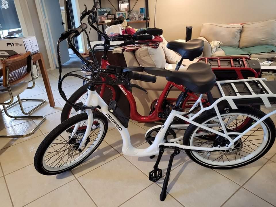 2021 Pedego Boomerang 24 inch White