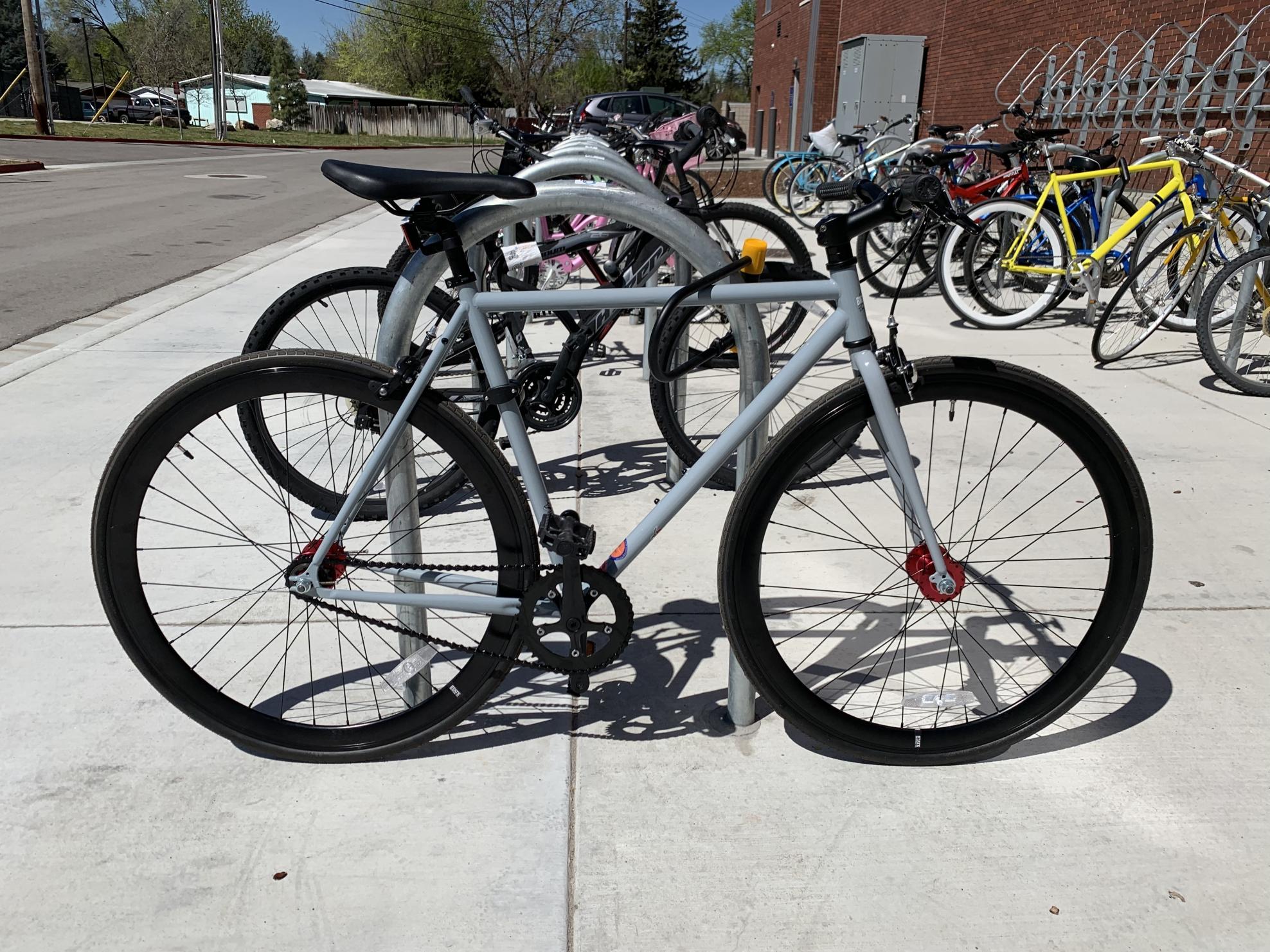 2021 State Bicycle Co. Durable Steel Frame ft. Seat Stay Rac... Silver, gray or bare metal