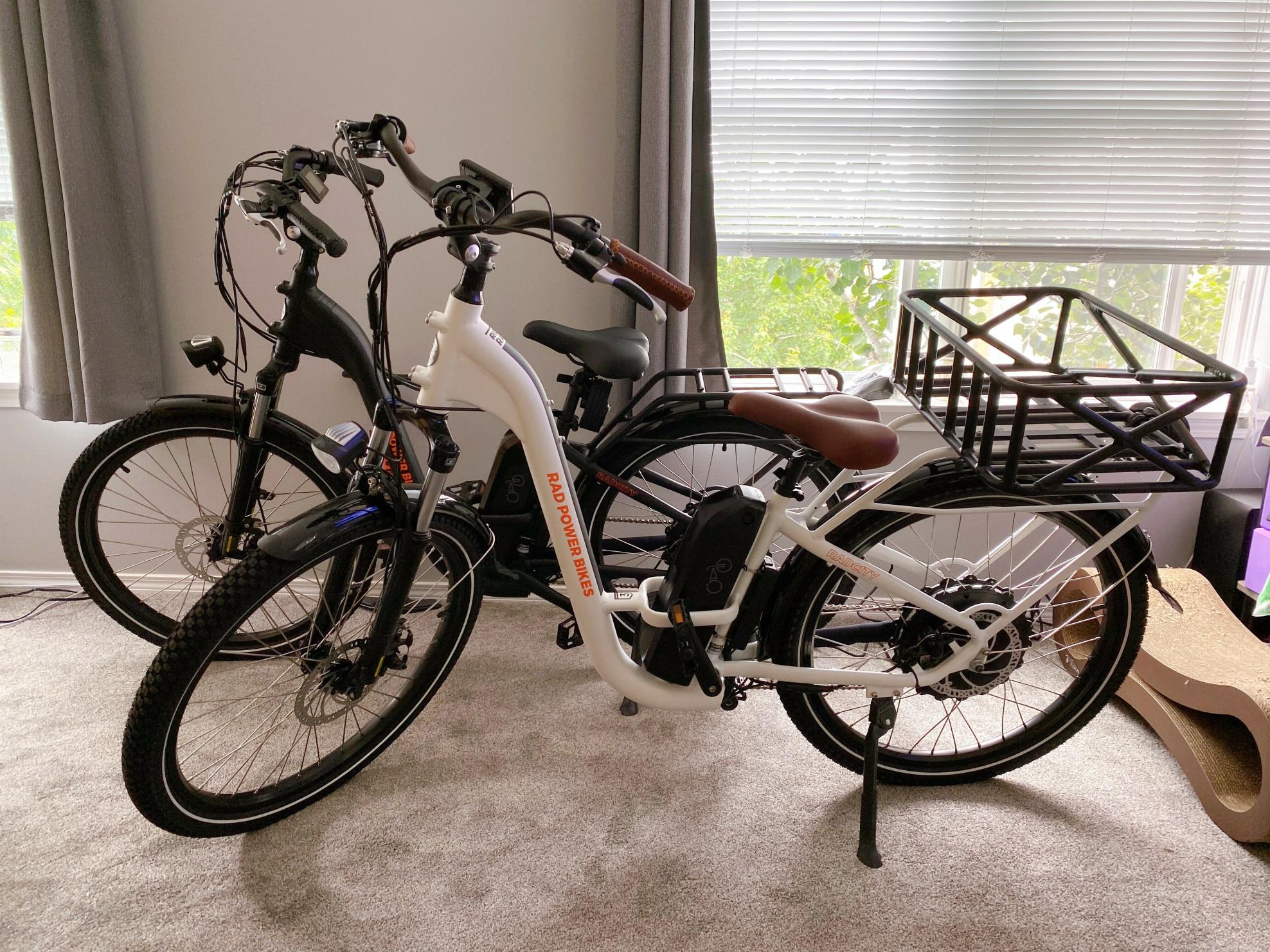 2022 Rad Power Bikes RadCity 3 Step-Thru Electric Commuter... White