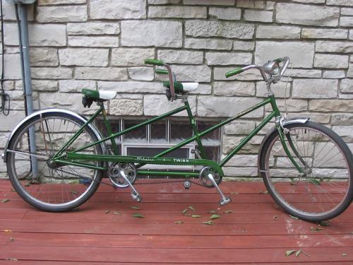 1968 Schwinn Twinn  Black