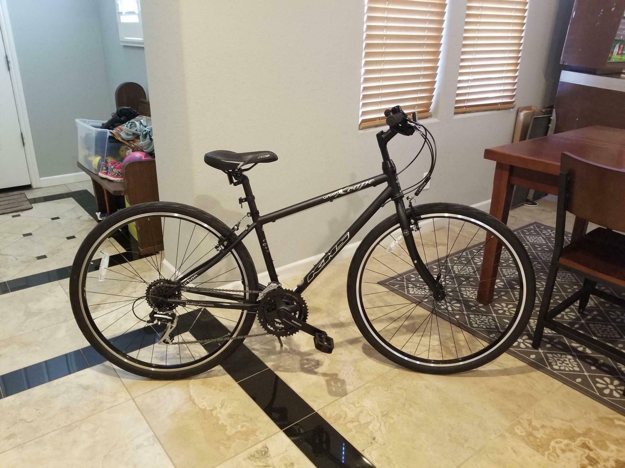 2017 KHS Bicycles Urban xcape Black