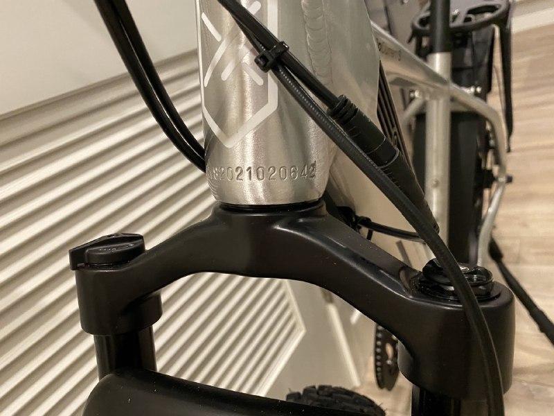 2021 Juiced Bikes RipCurrent S Silver, gray or bare metal