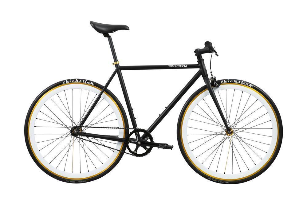 2015 Pure Fix Mike Black, White, and Yellow or Gold