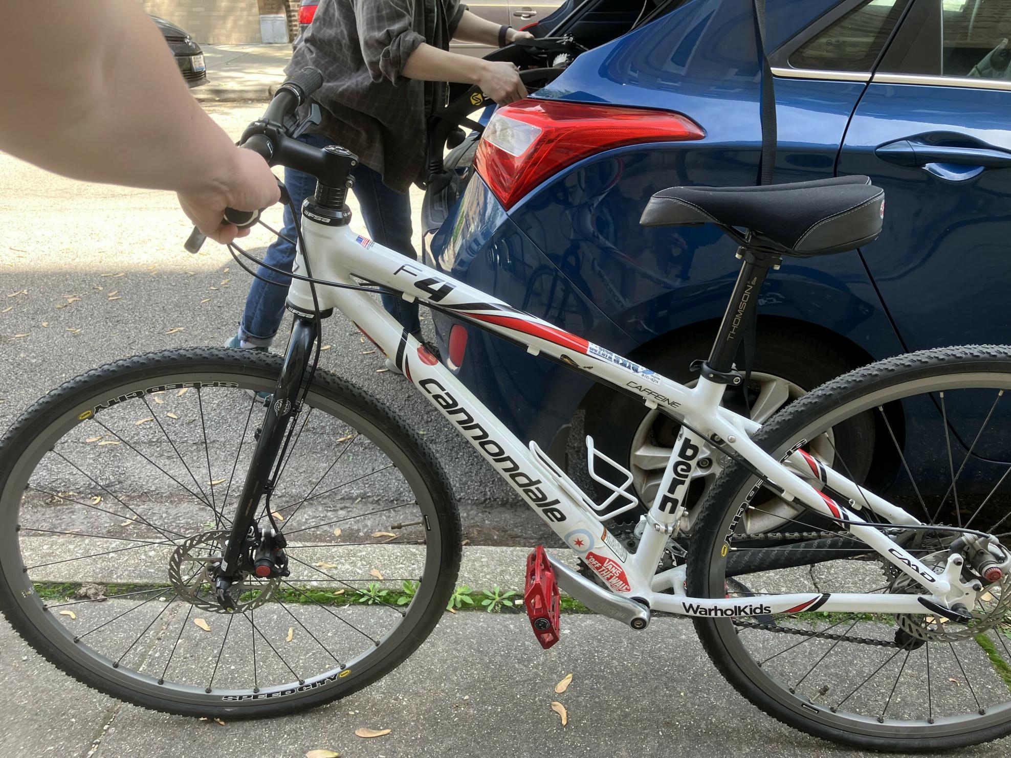2009 Cannondale White and Black