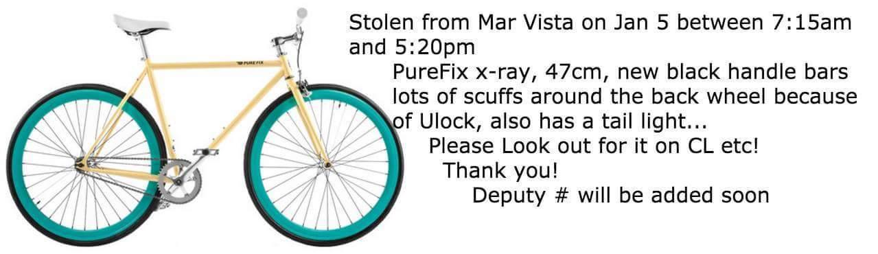 2015 PureFix Cycles X-ray Yellow or Gold, Green, and Black