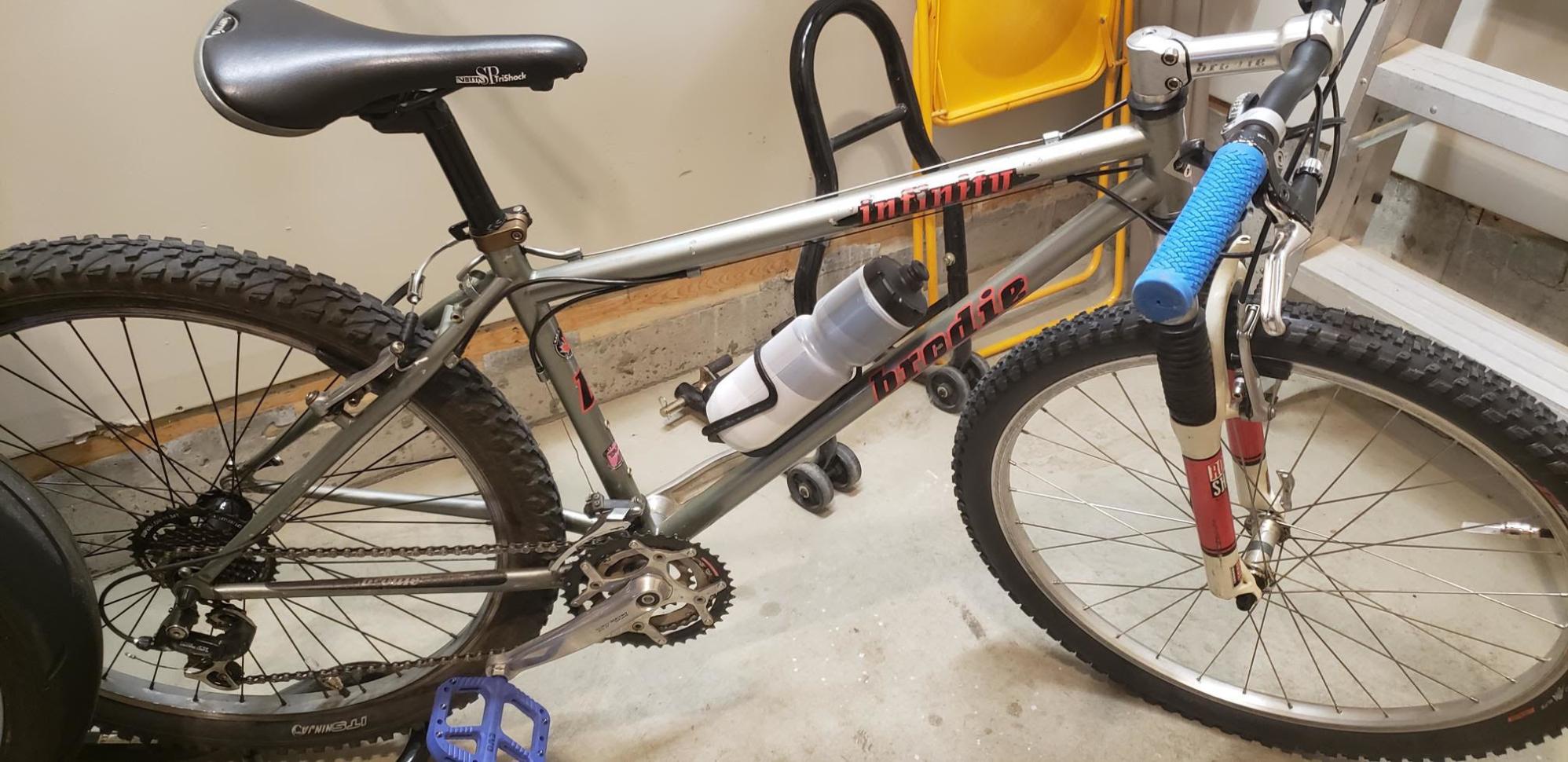 1996 Brodie INFINITY Silver, gray or bare metal