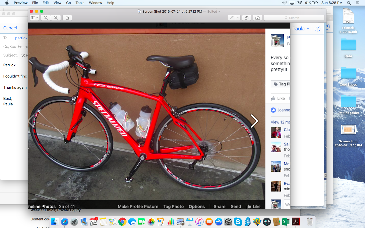 2014 Specialized Roubaix SL4 Comp Compact Red