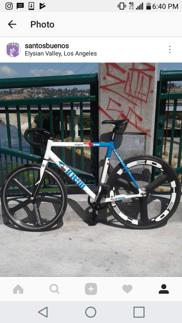 2009 Cinelli Vigorelli White and Blue