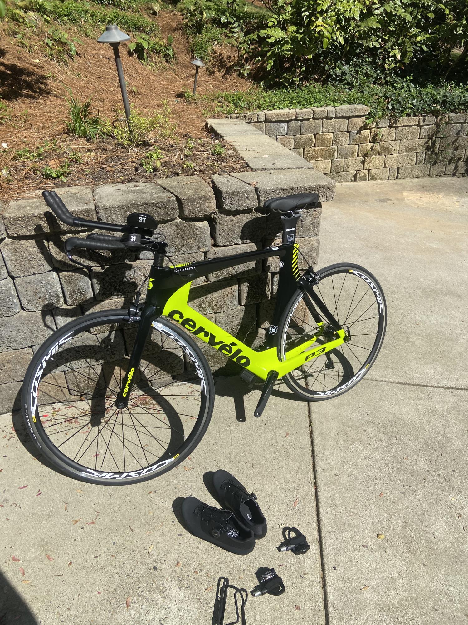 2020 Cervélo P3 Black and Yellow or Gold